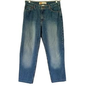 Route 66 Vintage Classic Fit High Rise Tapered Leg Denim Jeans Womens Sz 14s 29